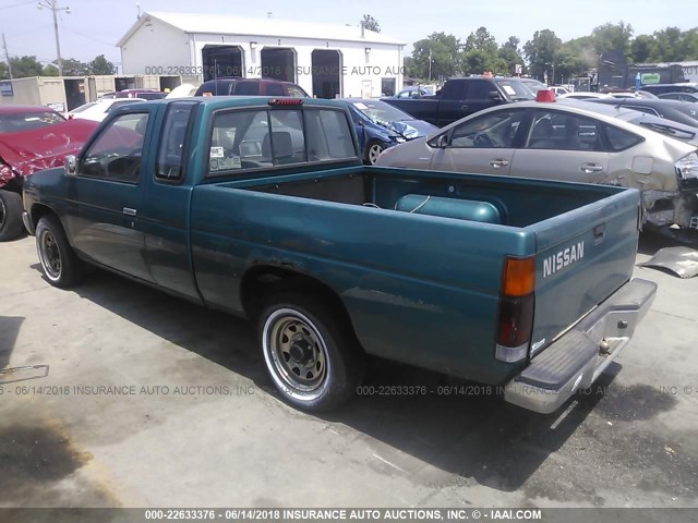 1N6SD16S9SC427185 - 1995 NISSAN TRUCK KING CAB XE GREEN photo 3