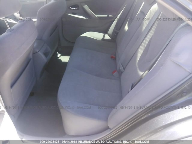 4T4BE46K18R046713 - 2008 TOYOTA CAMRY CE/LE/XLE/SE GRAY photo 8