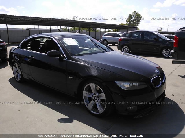 WBAWL73598PX44410 - 2008 BMW 335 I BLACK photo 1