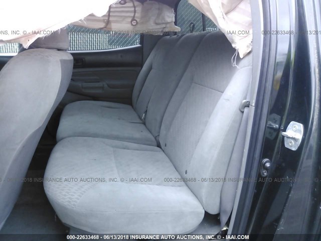 3TMLU4EN4AM055059 - 2010 TOYOTA TACOMA DOUBLE CAB შავი ფოტო 8