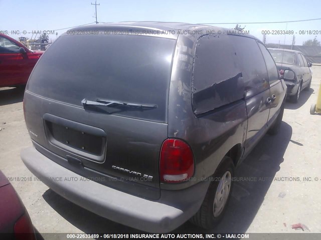 1B4GP45R9WB740570 - 1998 DODGE CARAVAN SE/SPORT BROWN photo 4