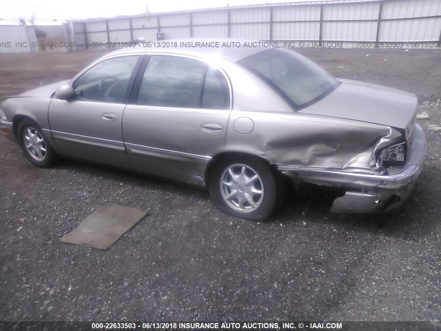 1G4CW54K714232878 - 2001 BUICK PARK AVENUE  GOLD photo 3