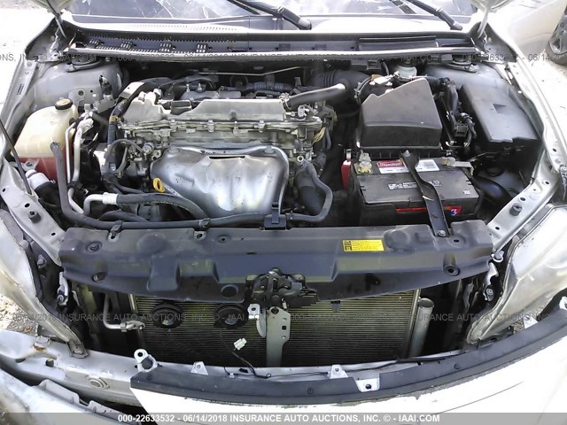 JTKJF5C70B3009249 - 2011 TOYOTA SCION TC 银色 照片 10