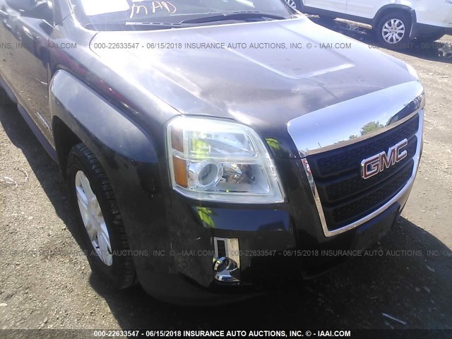 2GKALMEK0E6221999 - 2014 GMC TERRAIN SLE BLACK photo 6