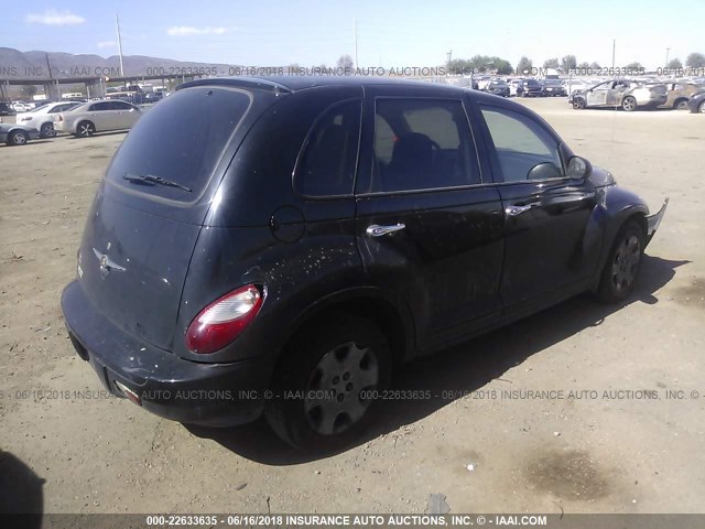 3A4FY58B56T375099 - 2006 CHRYSLER PT CRUISER TOURING BLACK photo 4