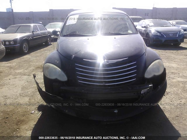 3A4FY58B56T375099 - 2006 CHRYSLER PT CRUISER TOURING BLACK photo 6