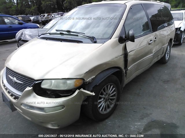 1C4GP64L3YB695947 - 2000 CHRYSLER TOWN & COUNTRY LIMITED GOLD photo 6