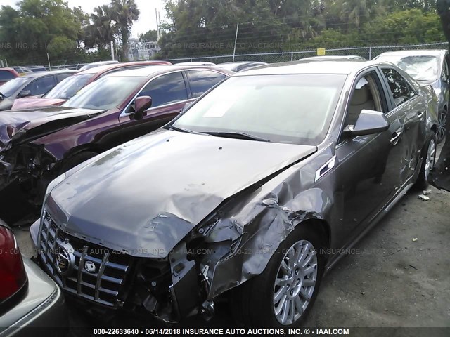 1G6DE5E59C0146554 - 2012 CADILLAC CTS LUXURY COLLECTION BROWN photo 6