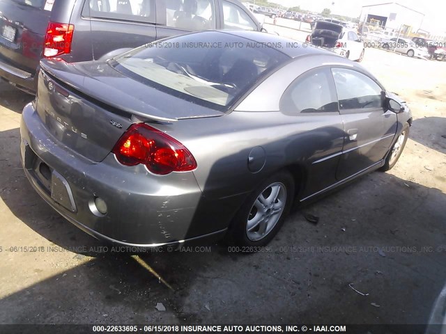 4B3AG42G34E120370 - 2004 DODGE STRATUS SXT GRAY photo 4