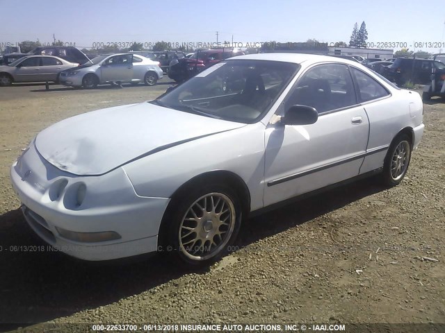 JH4DC4440VS013807 - 1997 ACURA INTEGRA RS WHITE photo 2