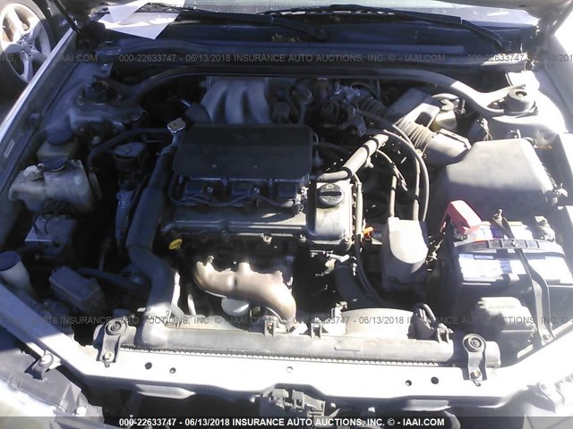 2T1FF28P52C579355 - 2002 TOYOTA CAMRY SOLARA SE/SLE ვერცხლისფერი ფოტო 10