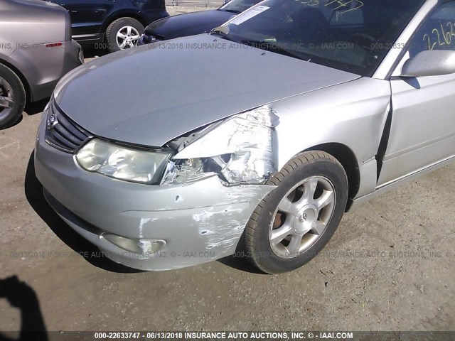 2T1FF28P52C579355 - 2002 TOYOTA CAMRY SOLARA SE/SLE ვერცხლისფერი ფოტო 6