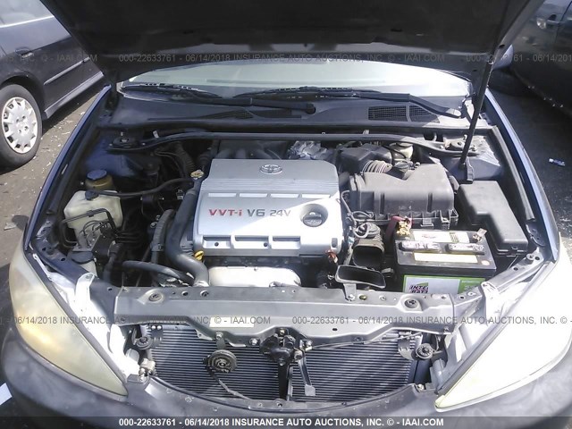 4T1BF32K53U050831 - 2003 TOYOTA CAMRY LE/XLE/SE მუქი ლურჯი ფოტო 10