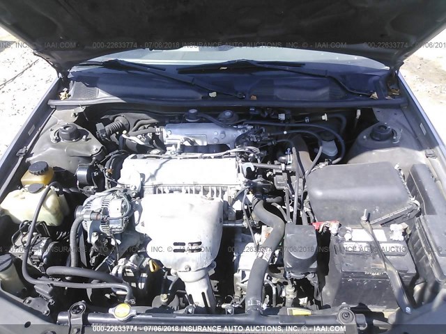 4T1BG22K1VU125714 - 1997 TOYOTA CAMRY CE/LE/XLE GRAY photo 10