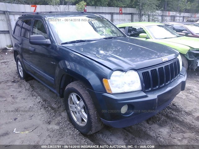 1J4GS48KX5C600644 - 2005 JEEP GRAND CHEROKEE LAREDO/COLUMBIA/FREEDOM 绿色 照片 1