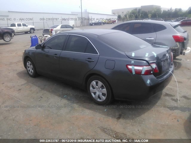 4T1BE46KX8U772449 - 2008 TOYOTA CAMRY CE/LE/XLE/SE GRAY photo 3