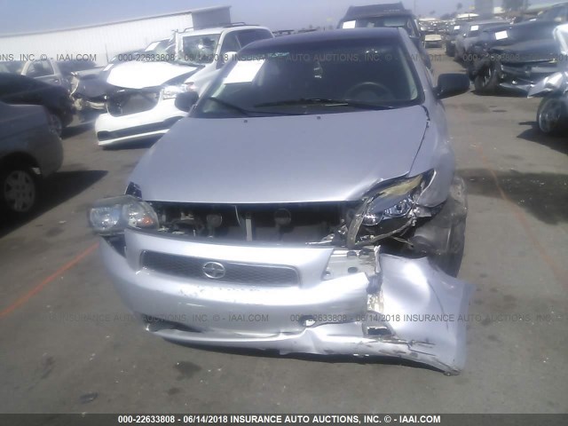 JTKDE177960090052 - 2006 TOYOTA SCION TC 银色 照片 6