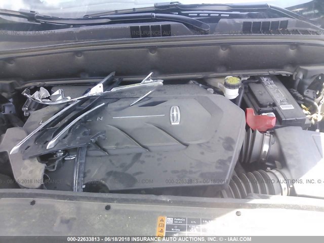 2LMPJ8LP1HBL28802 - 2017 LINCOLN MKX RESERVE أسود صورة 10