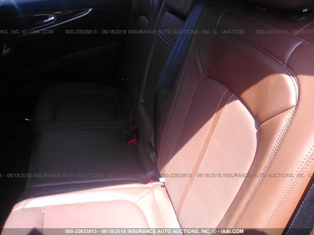 2LMPJ8LP1HBL28802 - 2017 LINCOLN MKX RESERVE أسود صورة 8