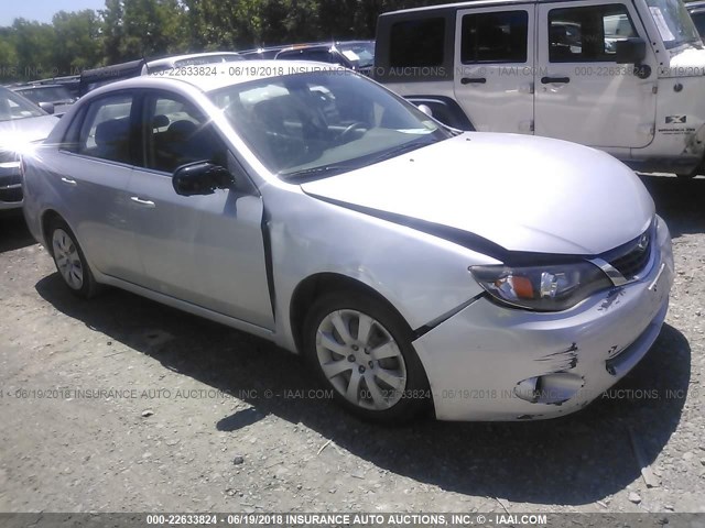 JF1GE61619H510013 - 2009 SUBARU IMPREZA 2.5I SILVER photo 1