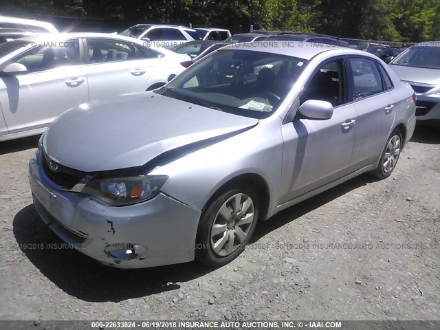 JF1GE61619H510013 - 2009 SUBARU IMPREZA 2.5I SILVER photo 2