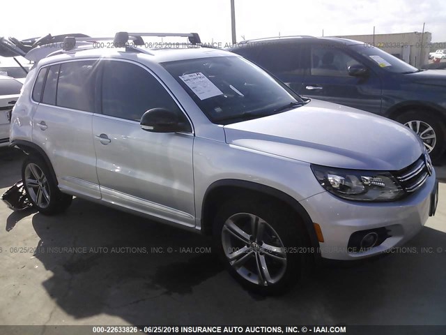 WVGTV7AX4HK018385 - 2017 VOLKSWAGEN TIGUAN SPORT 银色 照片 1