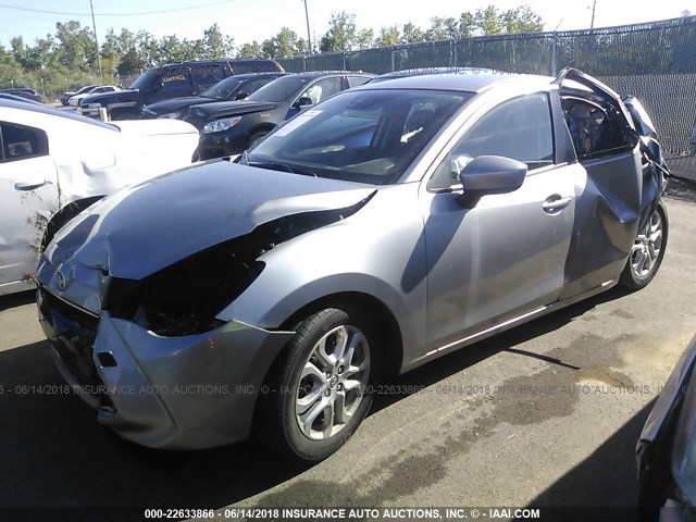 3MYDLBZV2GY104218 - 2016 TOYOTA SCION IA SILVER photo 2