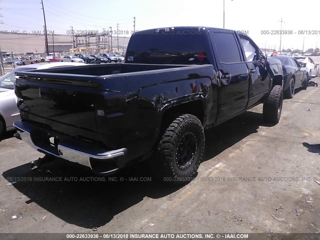 3GCPCREC1GG173612 - 2016 CHEVROLET SILVERADO C1500 LT BLACK photo 4