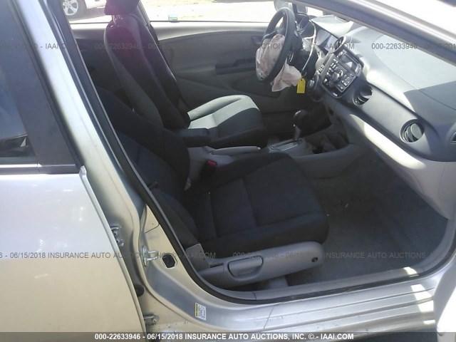 JHMZE2H73AS000486 - 2010 HONDA INSIGHT EX SILVER photo 5