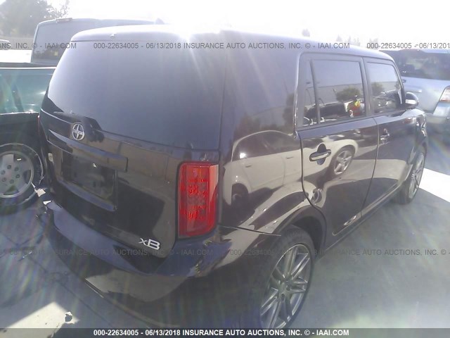 JTLKE50E991079571 - 2009 TOYOTA SCION XB იასამნისფერი ფოტო 4