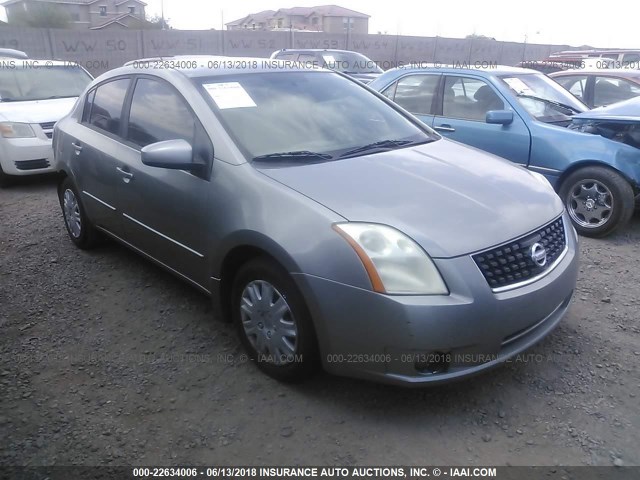 3N1AB61E38L757021 - 2008 NISSAN SENTRA 2.0/2.0S/2.0SL SILVER photo 1