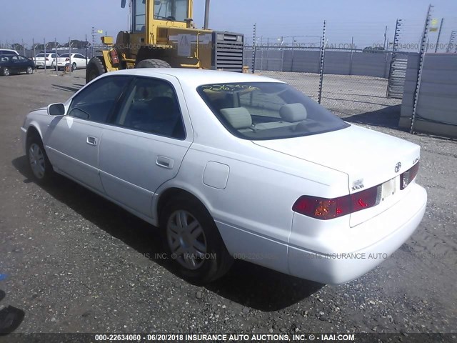 4T1BG22K71U848476 - 2001 TOYOTA CAMRY CE/LE/XLE 白色 照片 3