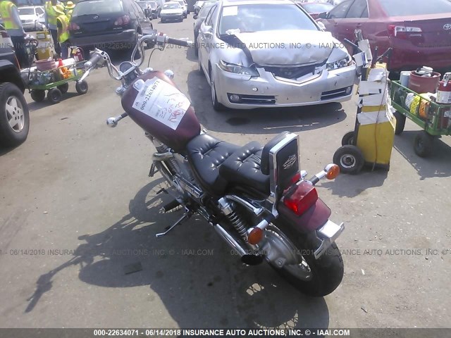 JS1VS52A0S2104136 - 1995 SUZUKI VS800 GLP MAROON photo 3