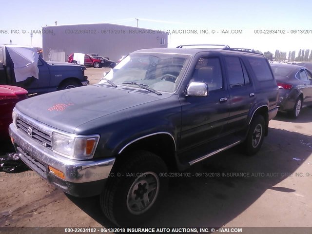 JT3VN39W2R8060817 - 1994 TOYOTA 4RUNNER VN39 SR5 GREEN photo 2