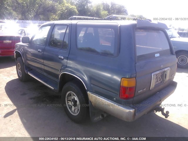 JT3VN39W2R8060817 - 1994 TOYOTA 4RUNNER VN39 SR5 GREEN photo 3