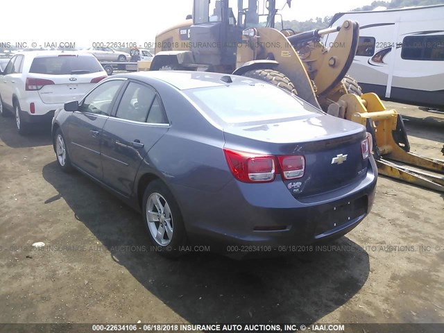 1G11B5SL7EF242641 - 2014 CHEVROLET MALIBU LS 蓝色 照片 3