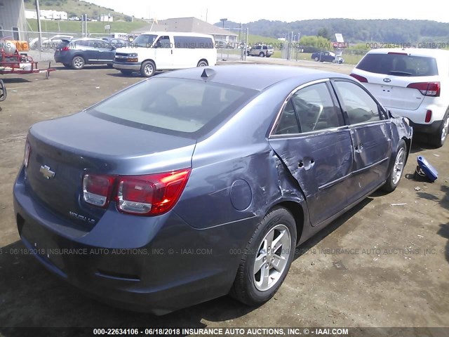1G11B5SL7EF242641 - 2014 CHEVROLET MALIBU LS 蓝色 照片 4