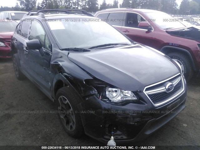 JF2GPABC9GH231919 - 2016 SUBARU CROSSTREK PREMIUM შავი ფოტო 1