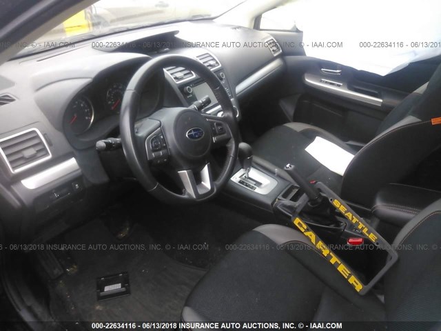 JF2GPABC9GH231919 - 2016 SUBARU CROSSTREK PREMIUM შავი ფოტო 5