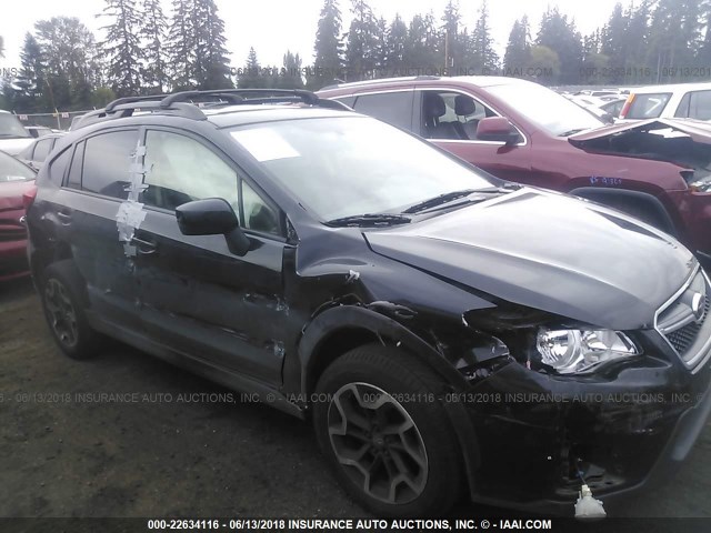 JF2GPABC9GH231919 - 2016 SUBARU CROSSTREK PREMIUM შავი ფოტო 6