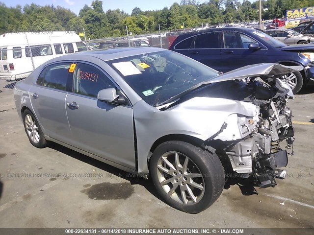 1G1ZG5E74CF128550 - 2012 CHEVROLET MALIBU LTZ 银色 照片 1