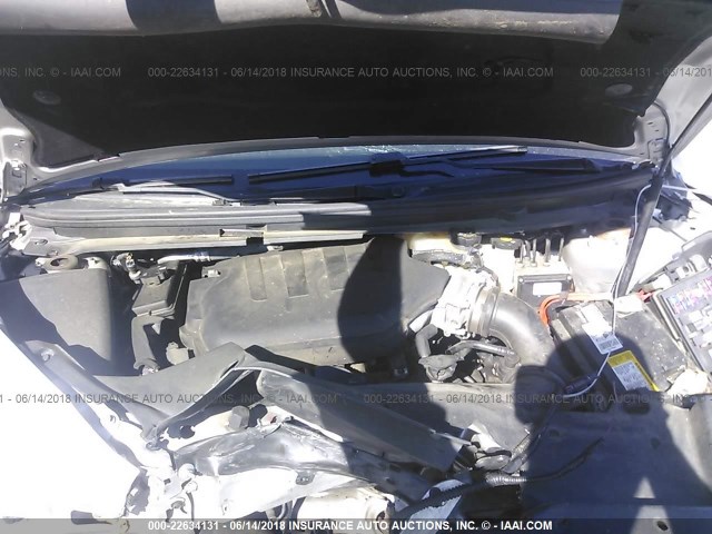 1G1ZG5E74CF128550 - 2012 CHEVROLET MALIBU LTZ 银色 照片 10