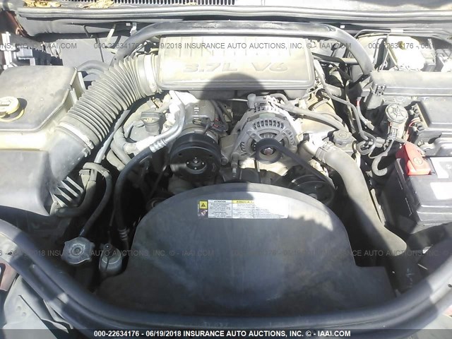 1J8GS48K87C689776 - 2007 JEEP GRAND CHEROKEE LAREDO/COLUMBIA/FREEDOM 红色 照片 10