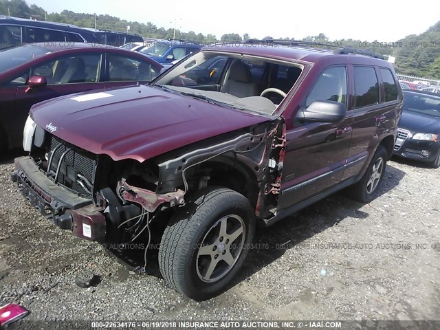 1J8GS48K87C689776 - 2007 JEEP GRAND CHEROKEE LAREDO/COLUMBIA/FREEDOM 红色 照片 2