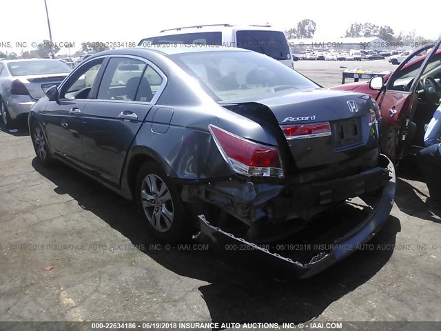 1HGCP2F48CA026151 - 2012 HONDA ACCORD LXP GRAY photo 3