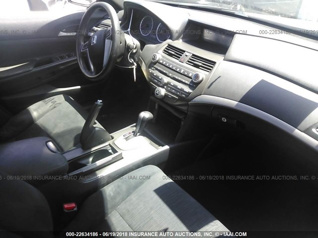 1HGCP2F48CA026151 - 2012 HONDA ACCORD LXP GRAY photo 5