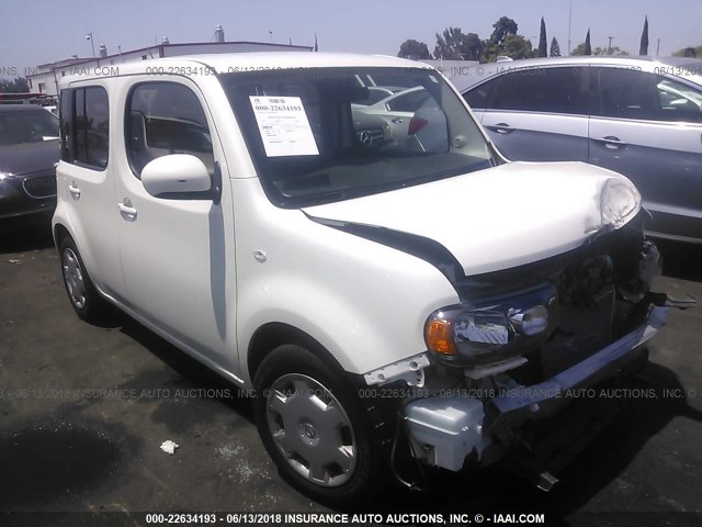 JN8AZ2KR9ET350822 - 2014 NISSAN CUBE S/SL WHITE photo 1