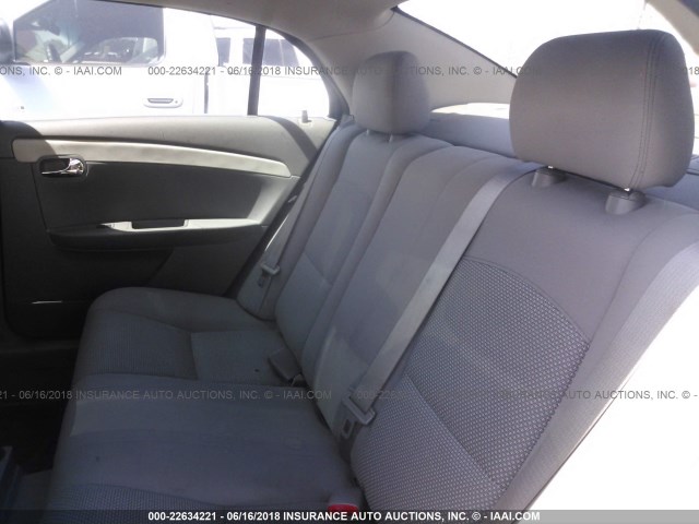 1G1ZA5EUXBF161199 - 2011 CHEVROLET MALIBU LS BLUE photo 8