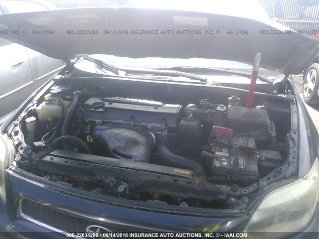 JTKDE177150036128 - 2005 TOYOTA SCION TC 黑色 照片 10