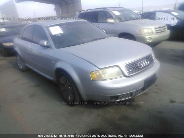 WAUZL54BXYN037334 - 2000 AUDI A6 4.2 QUATTRO SILVER photo 1